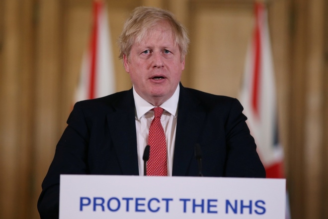 thu tuong boris johnson tuyen bo lenh phong toa nuoc anh de chong dich covid 19