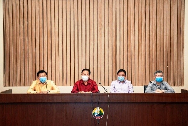 phong covid 19 lao dong cua toan bo cua khau quoc te cong chuc lam viec tai nha