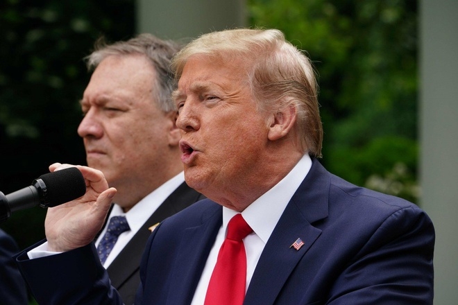 tt trump xuong ham tru an khi nguoi bieu tinh vay nha trang