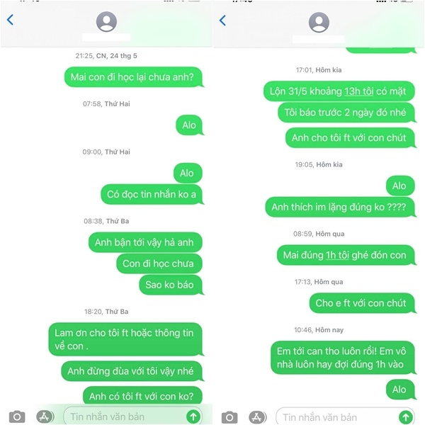 nhat kim anh lai len tieng to gia dinh chong cu duoi ve khi den tham con