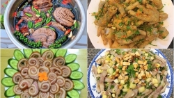 Bắp bò ngâm xì dầu và những món ăn lạ miệng ngày Tết