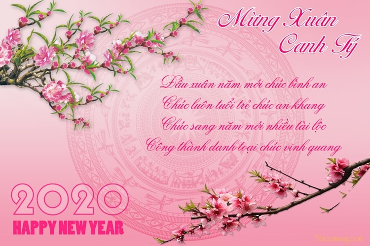 loi chuc tet hay nhat 2020 va thiep chuc mung nam moi xuan canh ty dep nhat