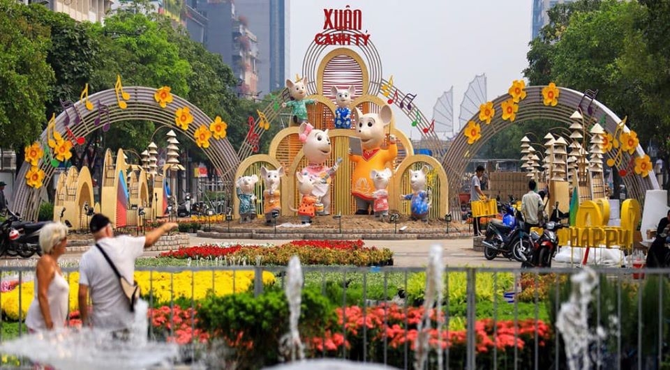duong hoa nguyen hue diem vui choi tet 2020 thu vi nhat o tphcm