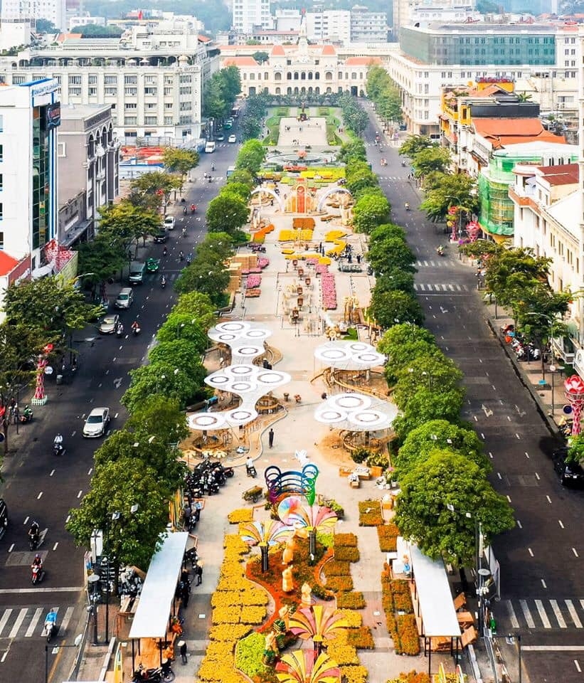 duong hoa nguyen hue diem vui choi tet 2020 thu vi nhat o tphcm