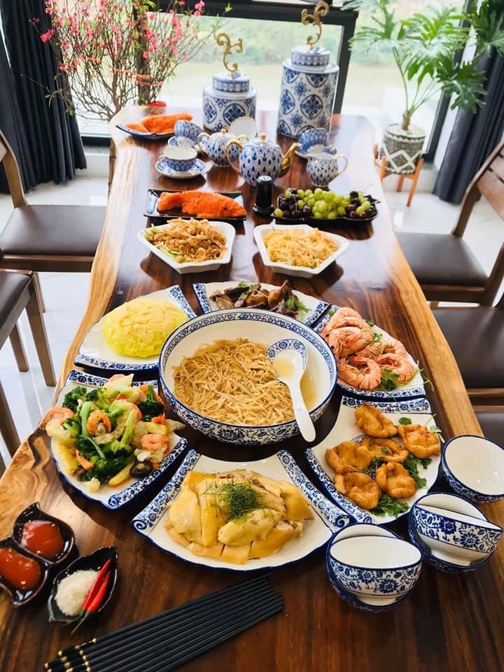 mam com mung 1 tet canh ty mong mot nam am em no du cua cac gia dinh viet