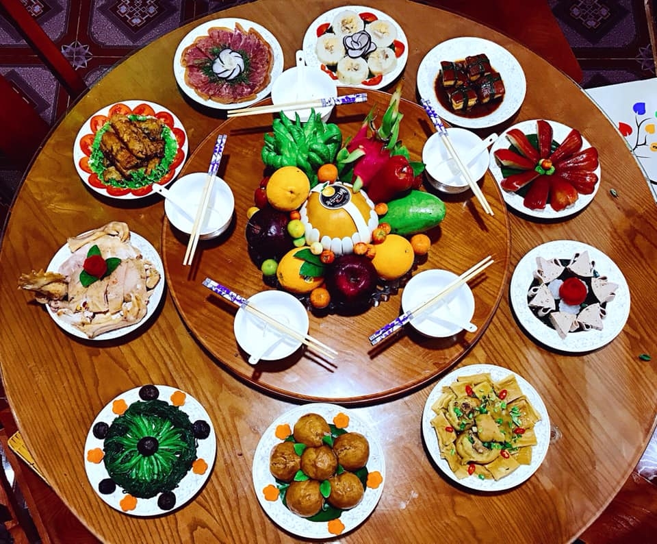 mam com mung 1 tet canh ty mong mot nam am em no du cua cac gia dinh viet