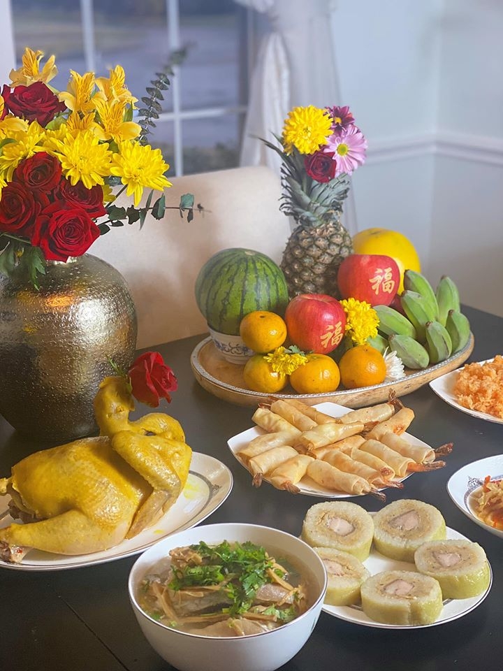 mam com mung 1 tet canh ty mong mot nam am em no du cua cac gia dinh viet