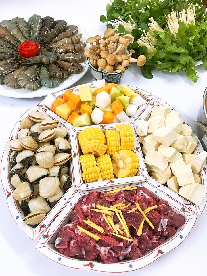 lau rieu cua dong lau thai chua cay sau nhung ngay tet an banh chung thit ga