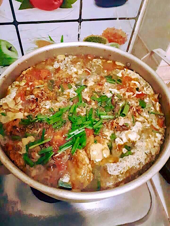 mam com dau nam toan dua ca dau phu tom rang nhung hap dan cua cac gia dinh viet