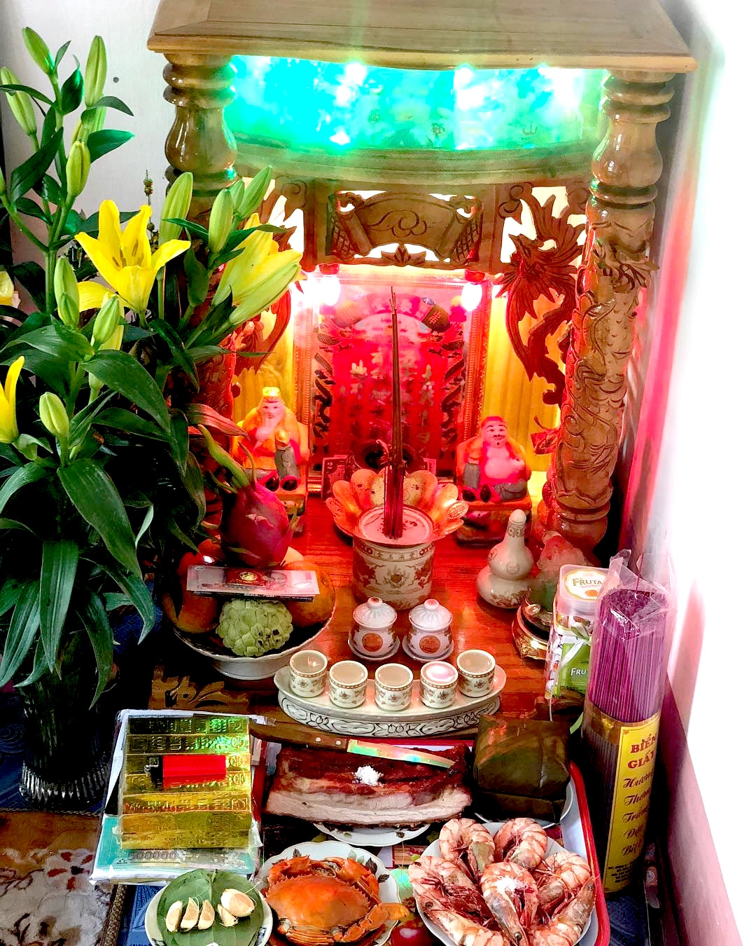 Hướng dẫn nghi lễ cúng Thần Tài mùng 10 tháng Giêng Âm lịch huong dan nghi le cung than tai mung 10 thang gieng am lich