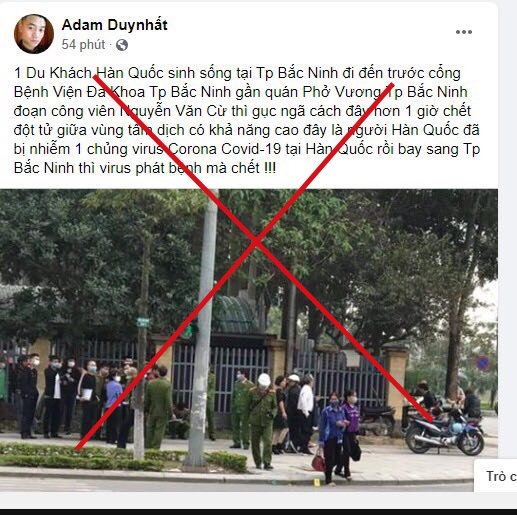 Người đàn ông Hàn Quốc tử vong ở Bắc Ninh không phải do nhiễm Covid-19 nguoi dan ong han quoc tu vong o bac ninh khong phai do nhiem covid 19