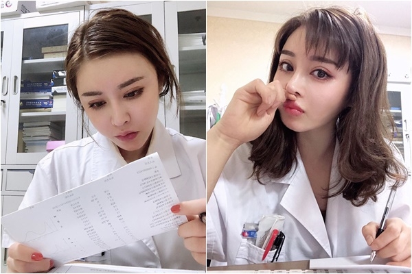 nu y ta trung quoc chong dich covid 19 noi dinh dam vi hinh the nhu luc si