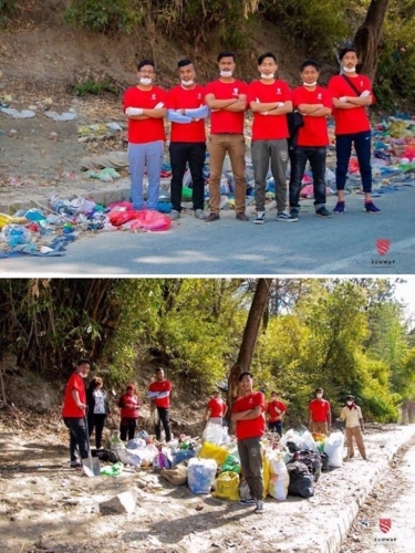 trao luu don rac trashtag duoc huong ung tren khap the gioi