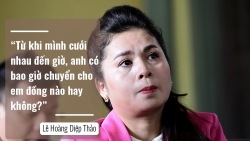 ba le hoang diep thao toi se la nguoi cuoi cung nam tay anh vu
