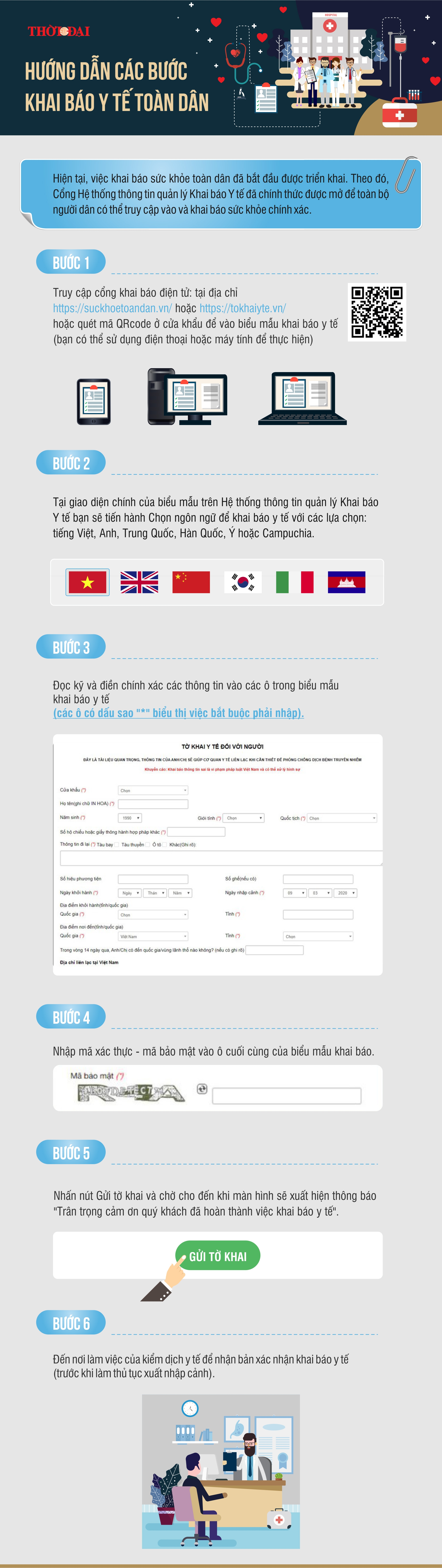 huong dan cac buoc khai bao y te phong dich covid 19