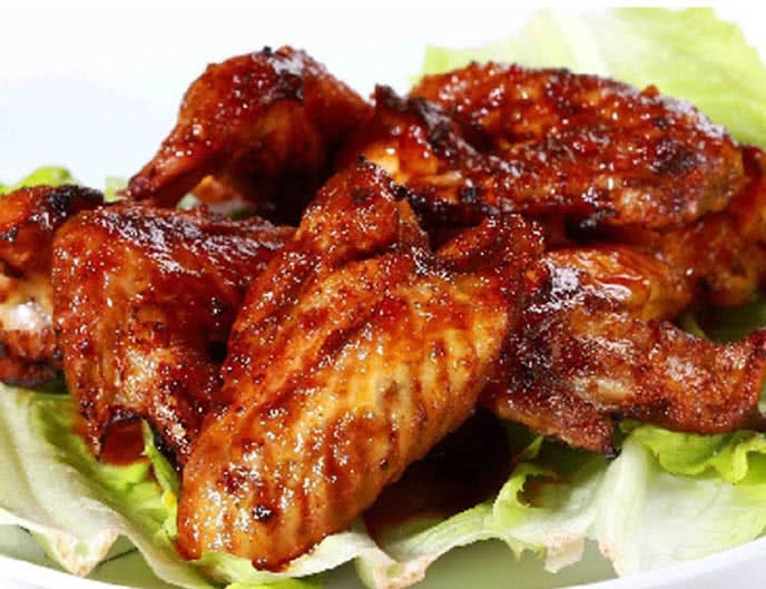 cach lam canh ga nuong bang noi chien khong dau