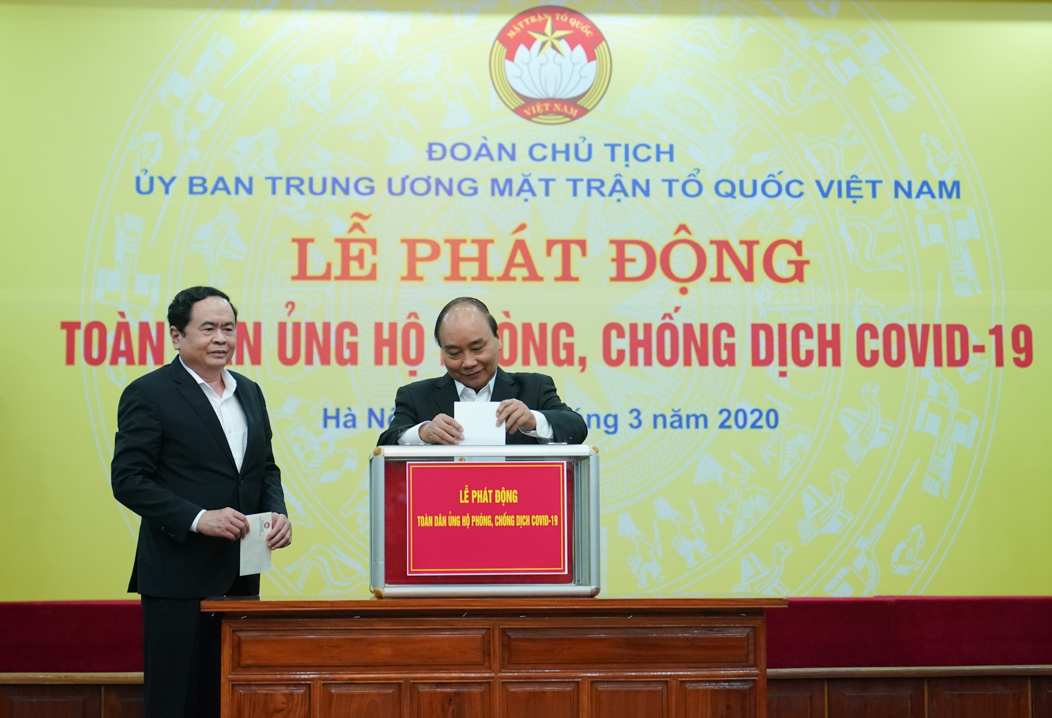 thu tuong du le phat dong toan dan ung ho phong chong dich covid 19