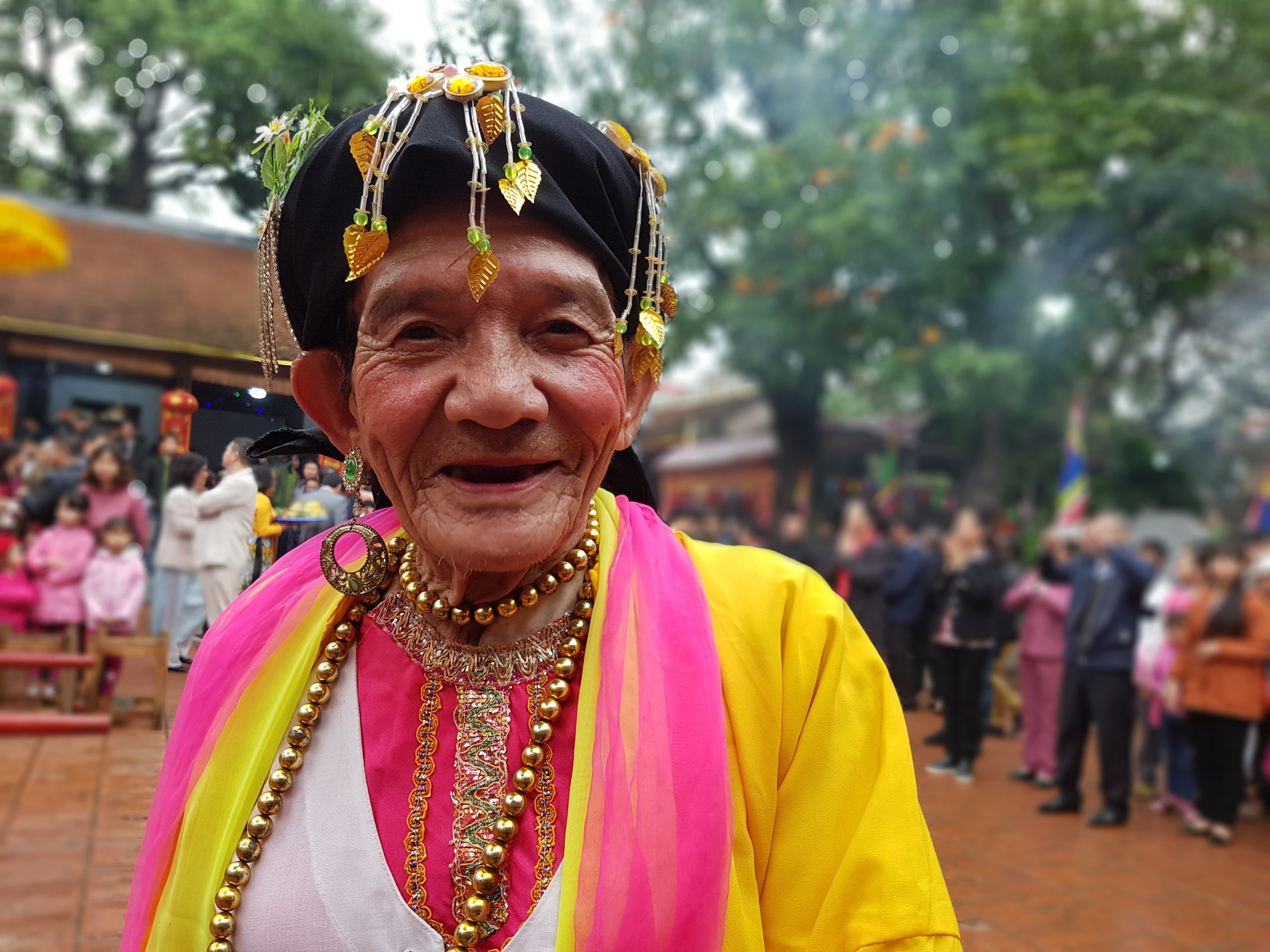 Độc đáo lễ hội rước giao hiếu hai làng Thị Cấm - Hòe Thị doc dao le hoi ruoc giao hieu hai lang thi cam hoe thi