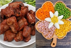 mon ngon de lam suon xao chua ngot an cung salad nga