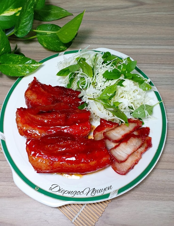 mon ngon de lam lam thit xa xiu dam da thom ngon khong can lo nuong