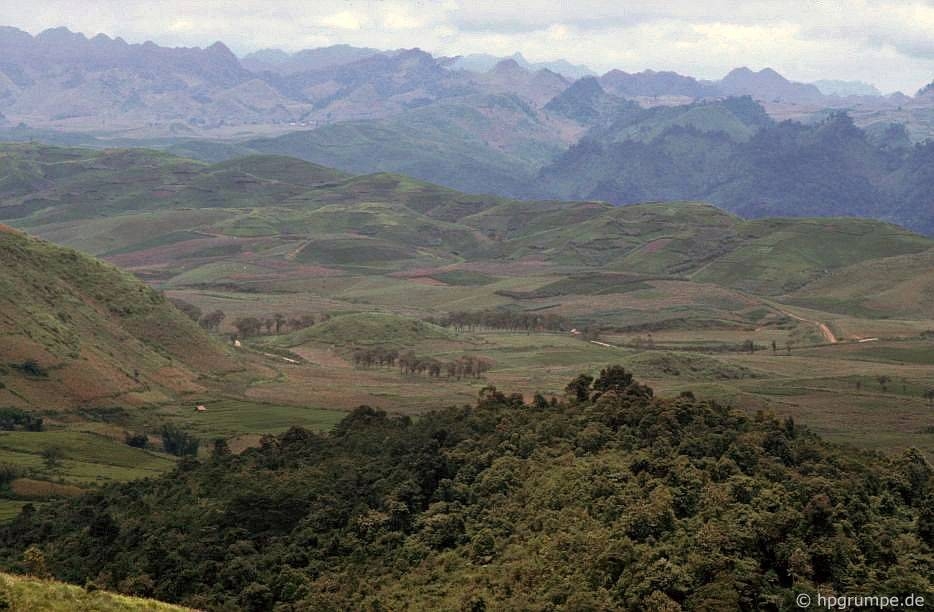ve binh yen hiem co cua son la trong loat anh mau nhung nam 1990