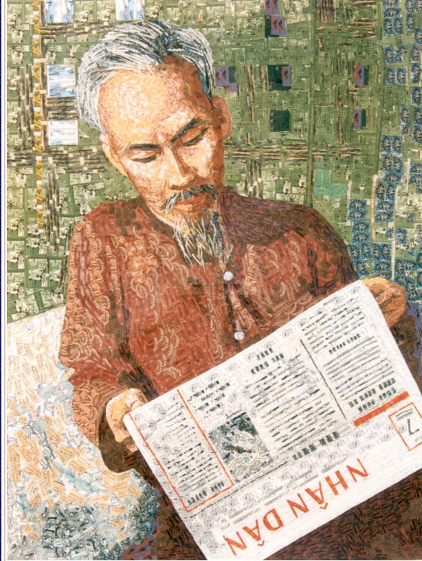 hon 500 buc tranh ghep tem ve bac ho va tinh cam sau nang cua nhan dan voi vi lanh tu vi dai