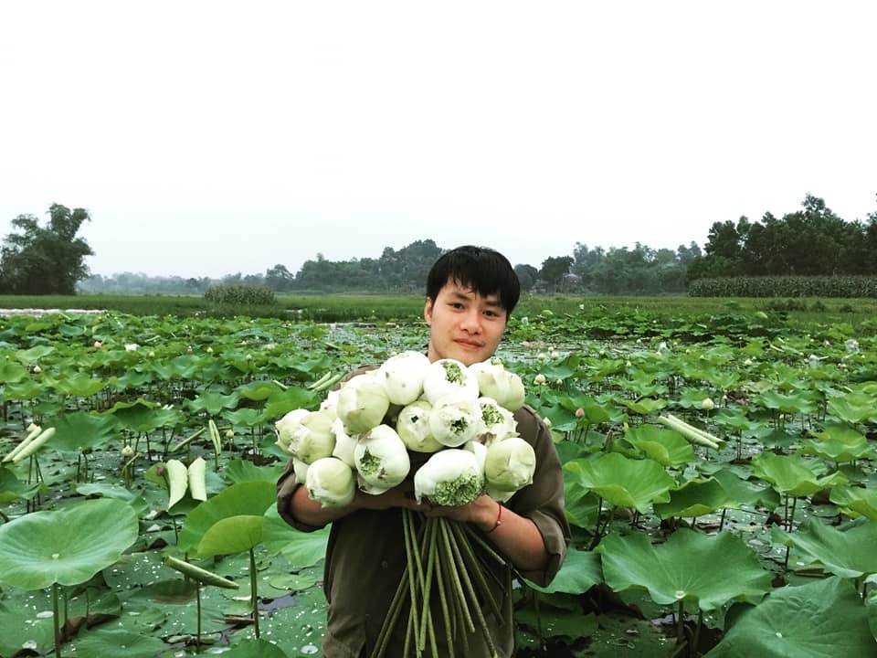 dam me trong che uop sen chang cu nhan bao chi roi thanh pho ve que khoi nghiep