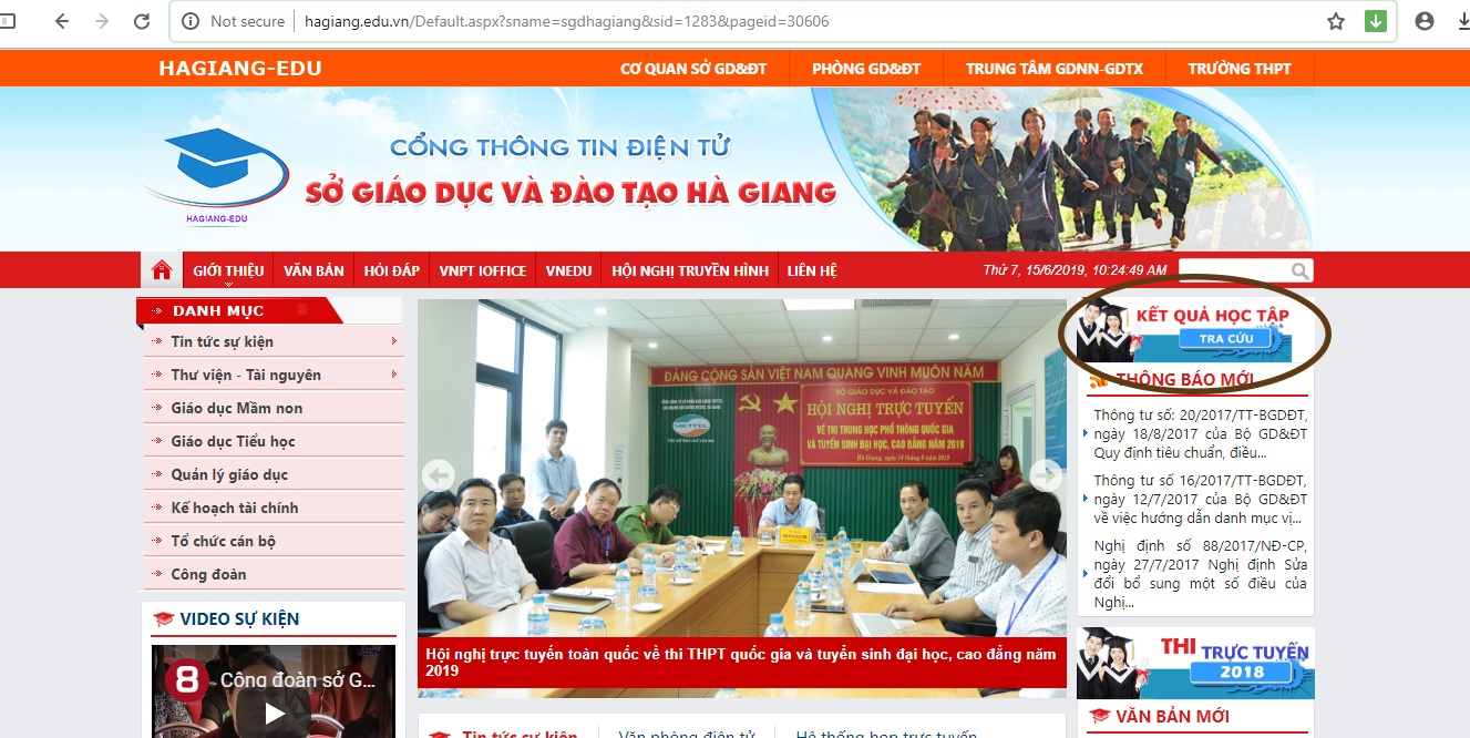 tra cuu diem thi tuyen sinh lop 10 ha giang nam 2019