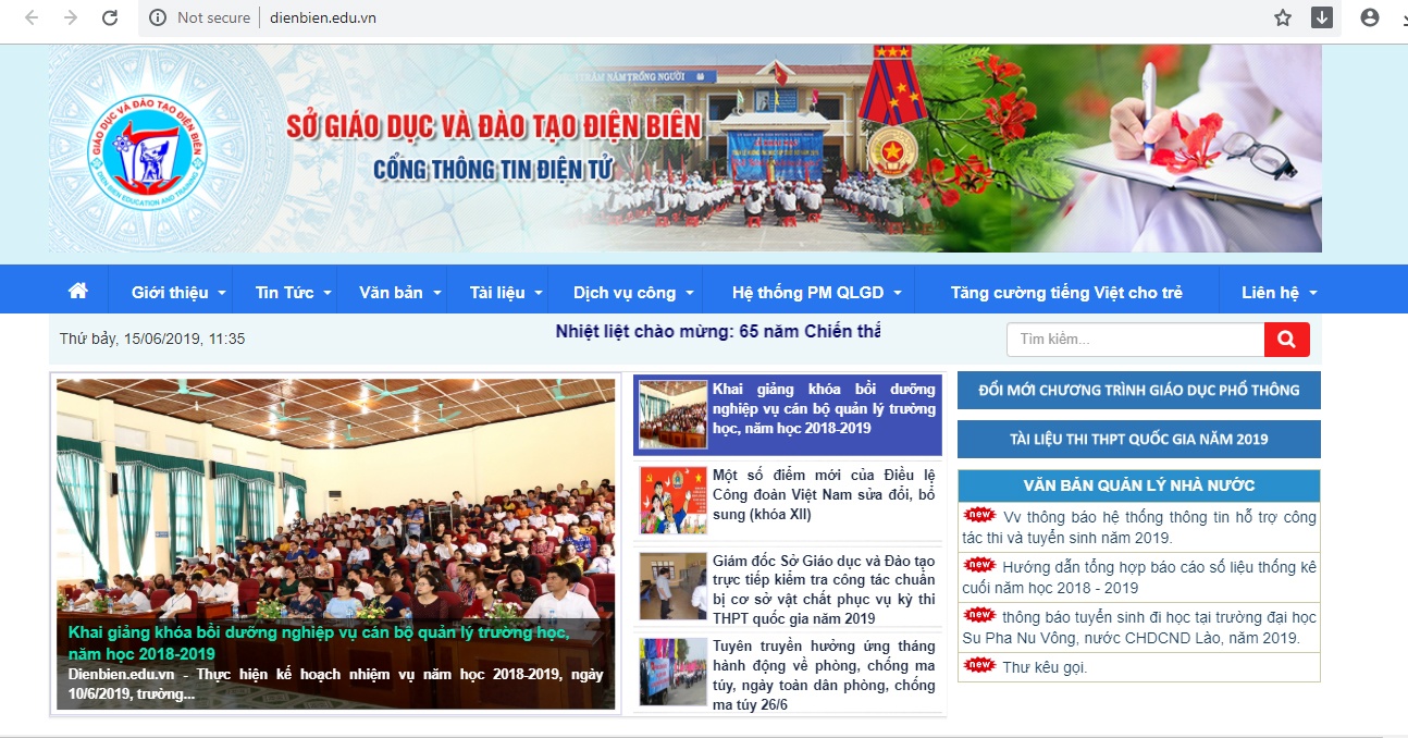 tra cuu diem thi tuyen sinh lop 10 dien bien nam 2019
