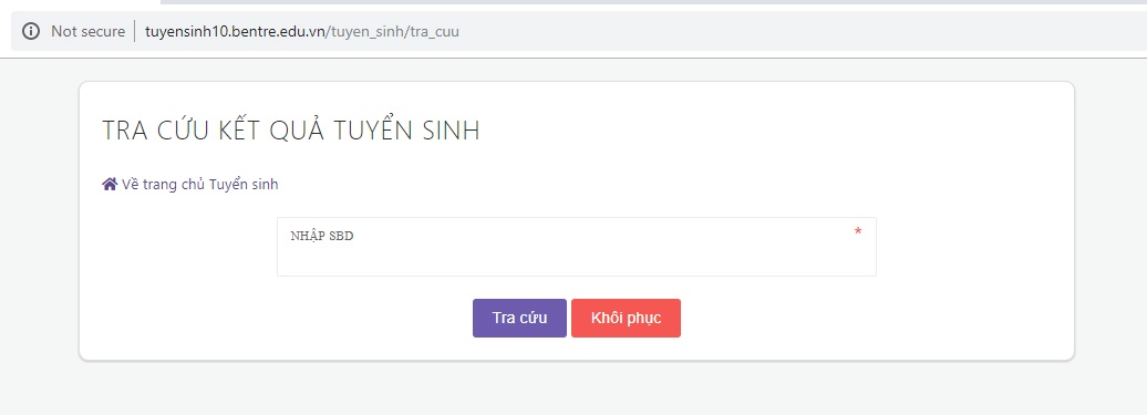 Tra cứu điểm thi lớp 10 Bến Tre năm 2019 tra cuu diem thi tuyen sinh lop 10 ben tre nam 2019