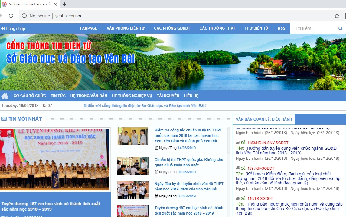 diem chuan lop 10 o yen bai nam 2019