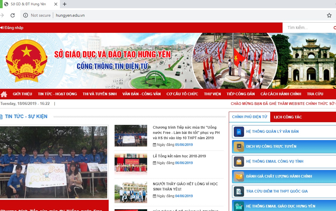 diem chuan lop 10 o hung yen nam 2019