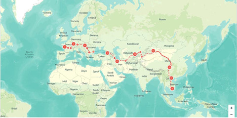 co gai viet cung chong dap xe 16000 km tu phap ve viet nam
