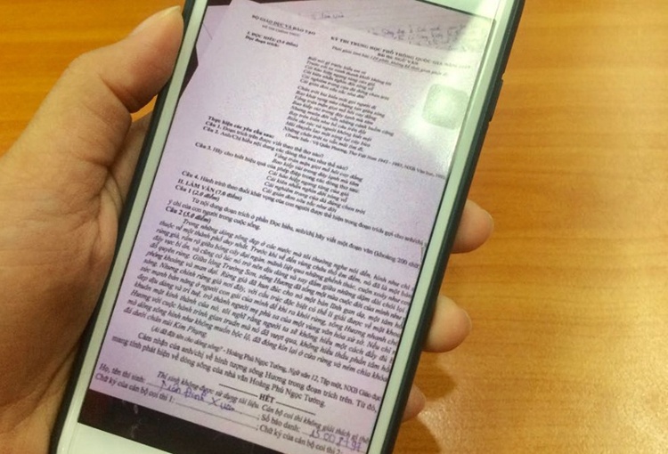 vu tung de van len mxh lo de lot de thi khac nhau the nao