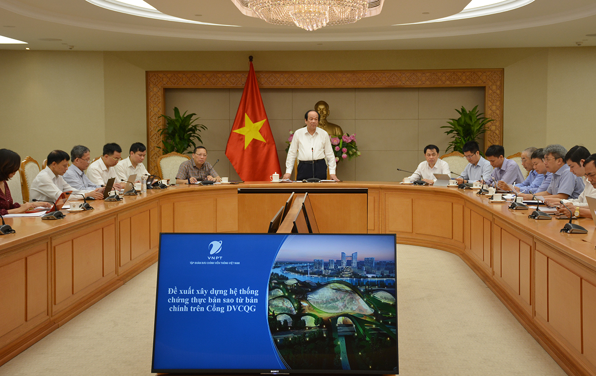 dich vu chung thuc ban sao dien tu se khai truong ngay 17