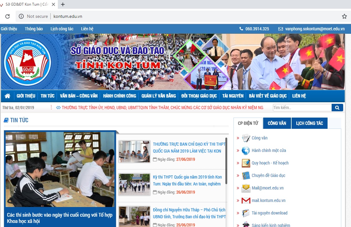 tra cuu diem thi thpt quoc gia 2019 o kon tum