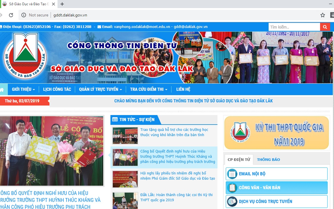 tra cuu diem thi thpt quoc gia 2019 o dak lak