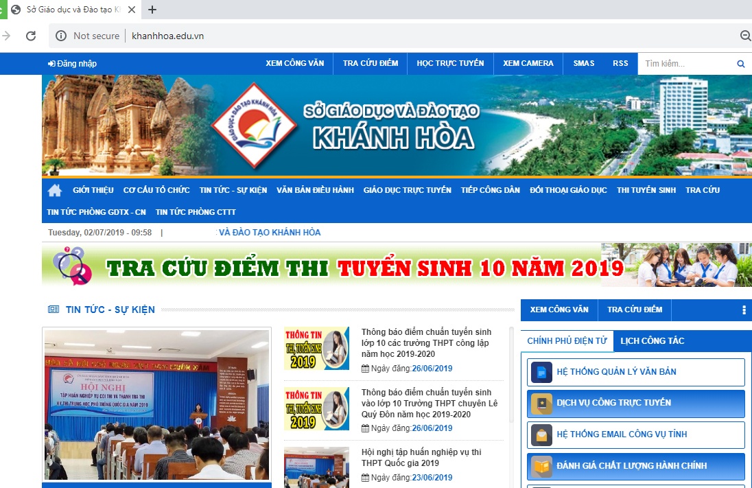 tra cuu diem thi thpt quoc gia 2019 o khanh hoa