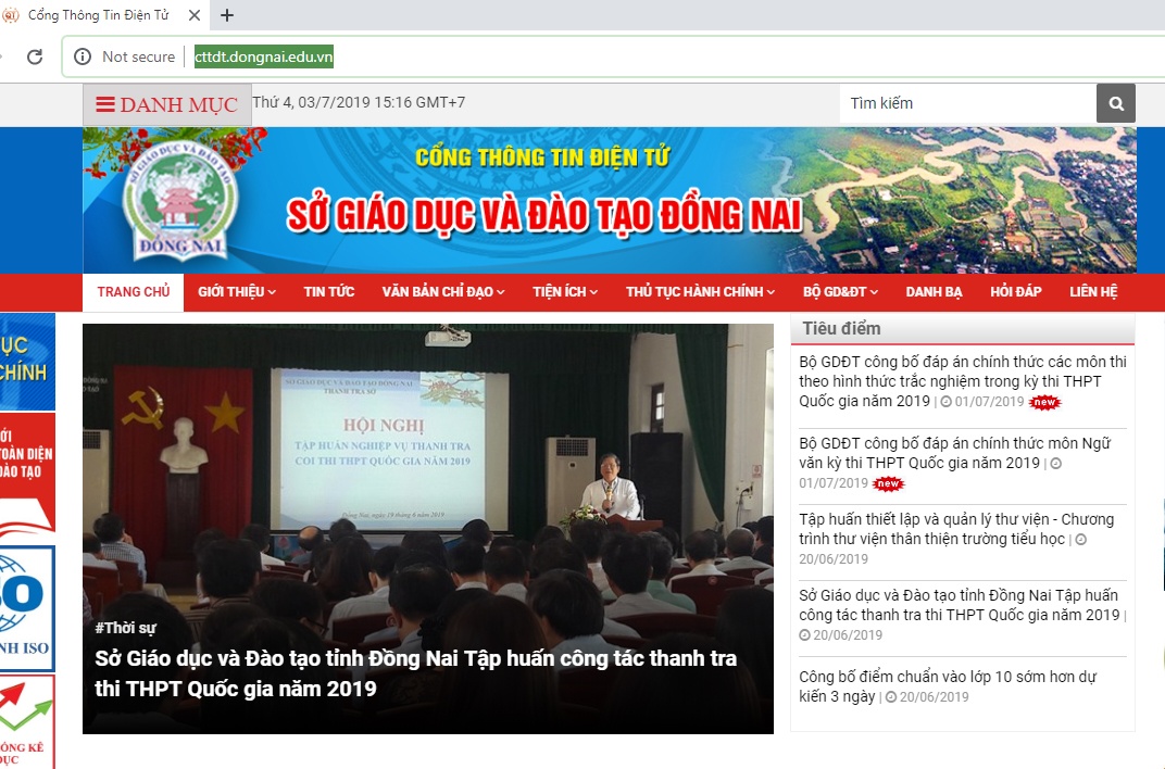 Tra cứu điểm thi THPT quốc gia 2019 ở Đồng Nai tra cuu diem thi thpt quoc gia 2019 o dong nai