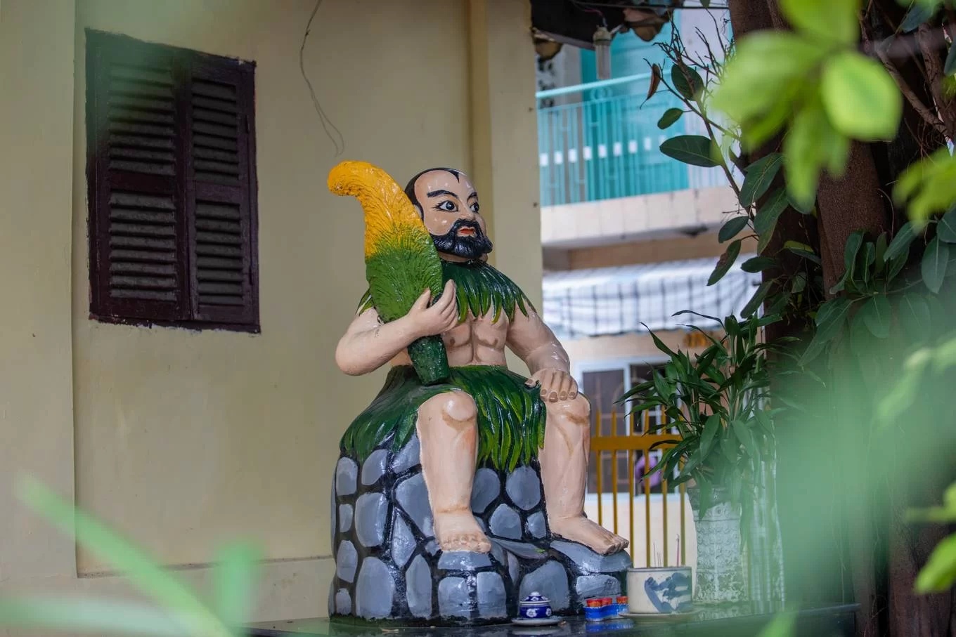 ngoi dinh co tung la noi day hoc o sai gon