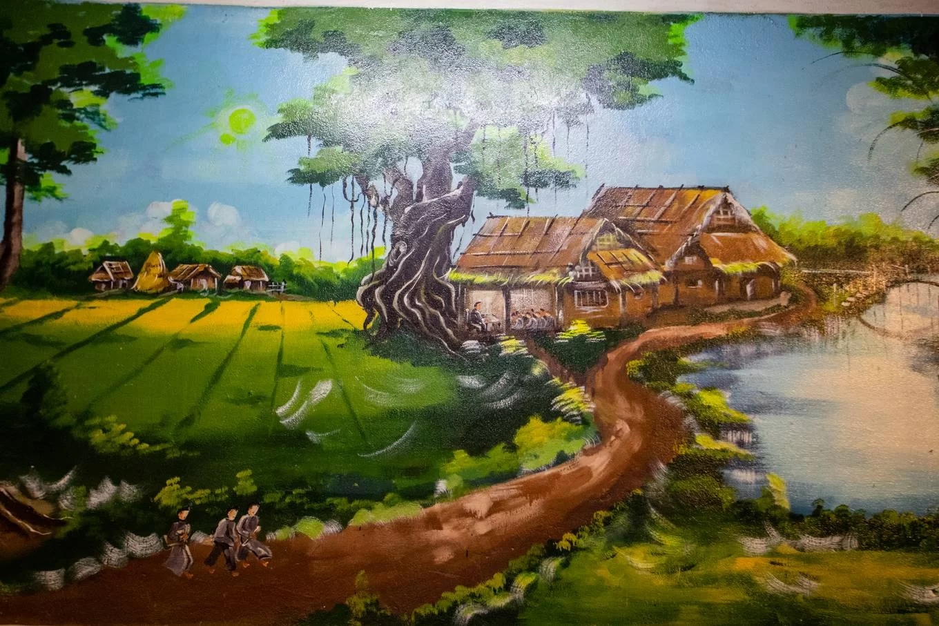 ngoi dinh co tung la noi day hoc o sai gon