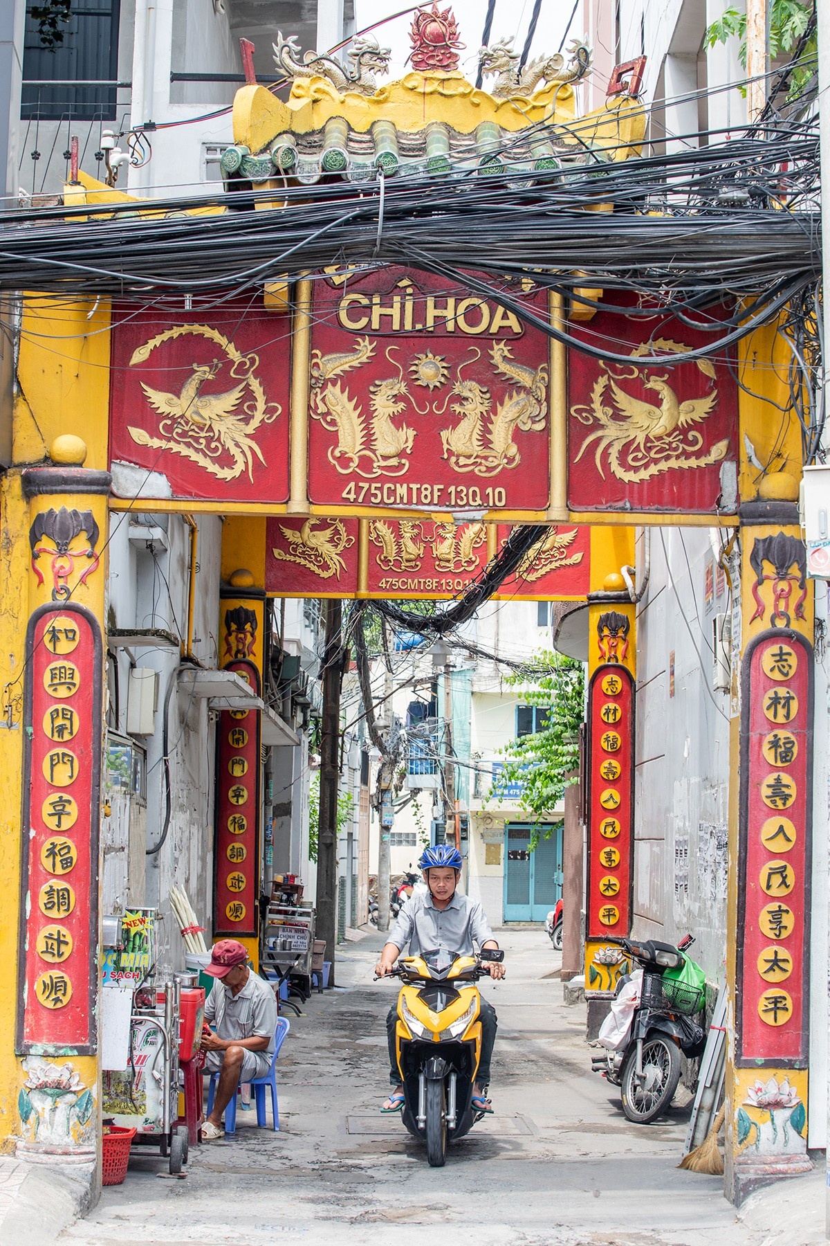 ngoi dinh co tung la noi day hoc o sai gon
