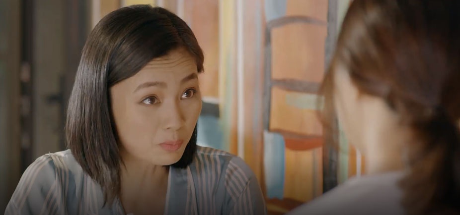 hoa hong tren nguc trai tap 2 khue sung so khi nghe chong tra loi cac con ve nghe noi tro