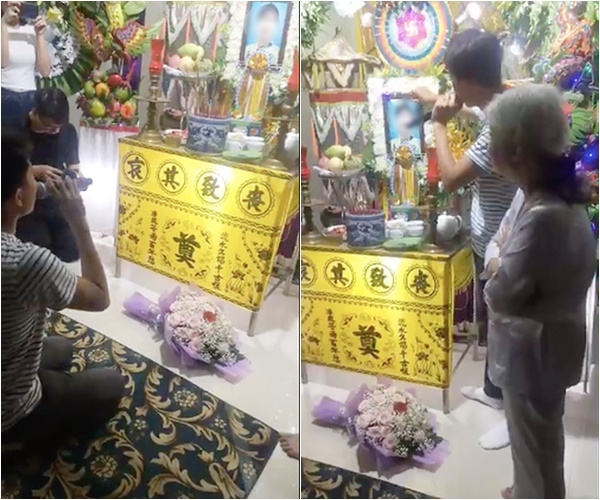 Chàng trai làm lễ cưới bên linh cữu người vợ khiến nhiều người rơi nước mắt chang trai lam le cuoi ben linh cuu nguoi vo khien nhieu nguoi roi nuoc mat