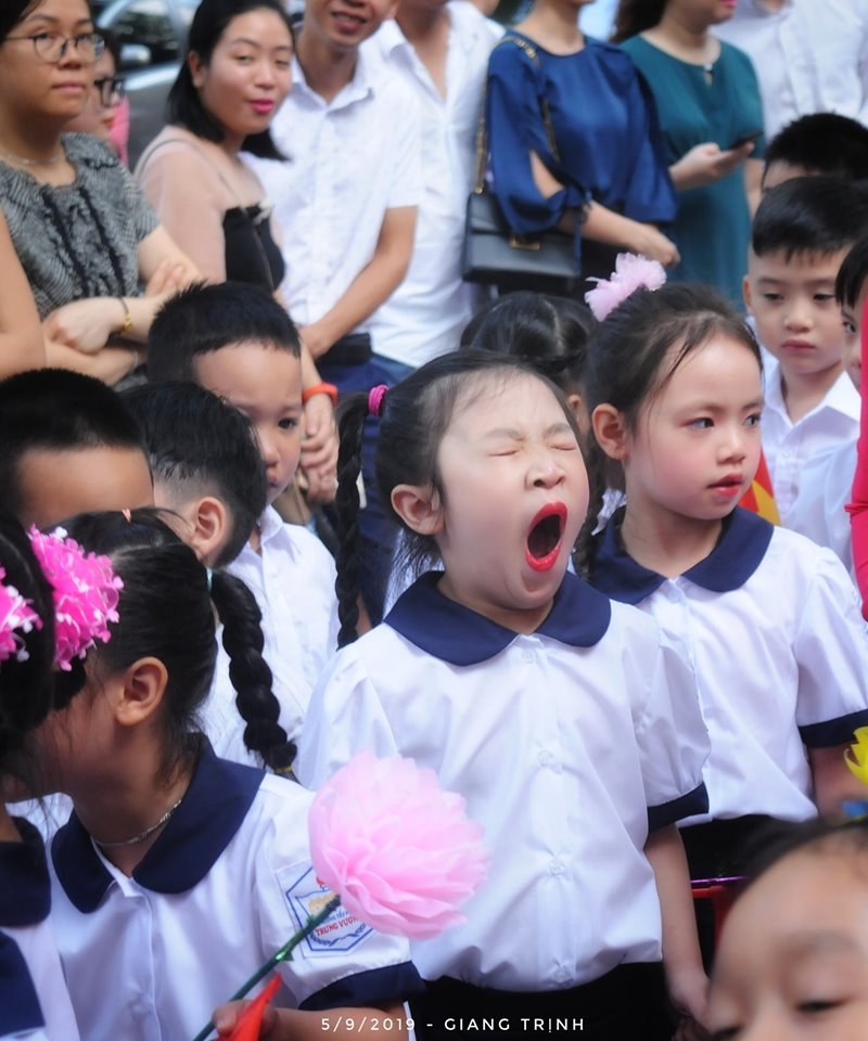 chao nam hoc moi voi loat anh dang yeu tu hoc sinh tieu hoc