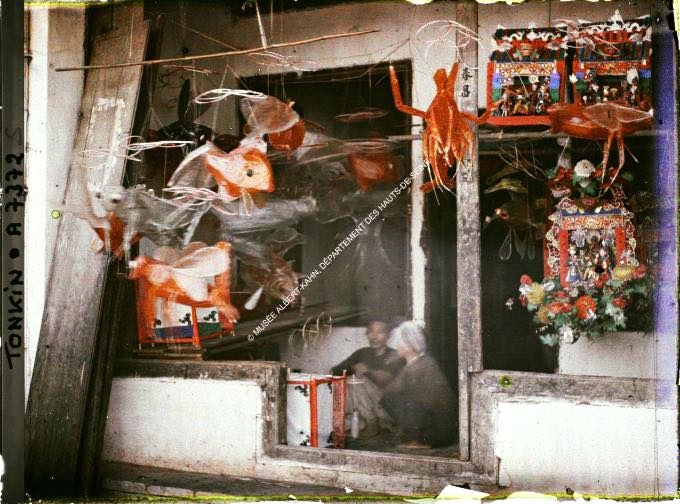 anh quy ve tet trung thu xua o ha noi nhung nam dau the ky 20