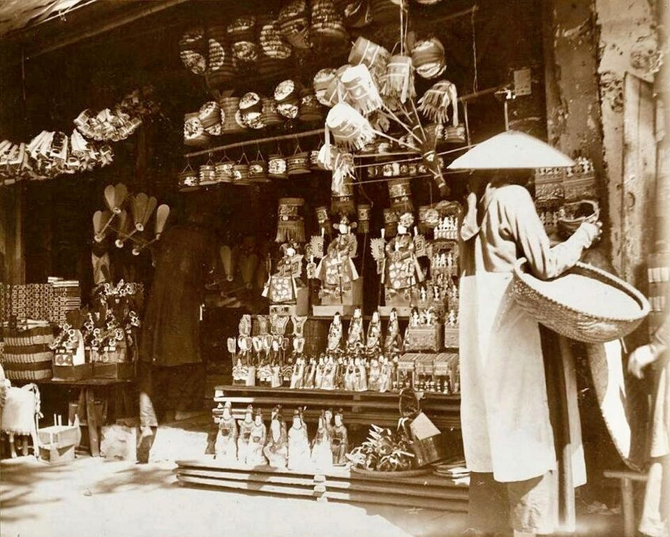 anh quy ve tet trung thu xua o ha noi nhung nam dau the ky 20