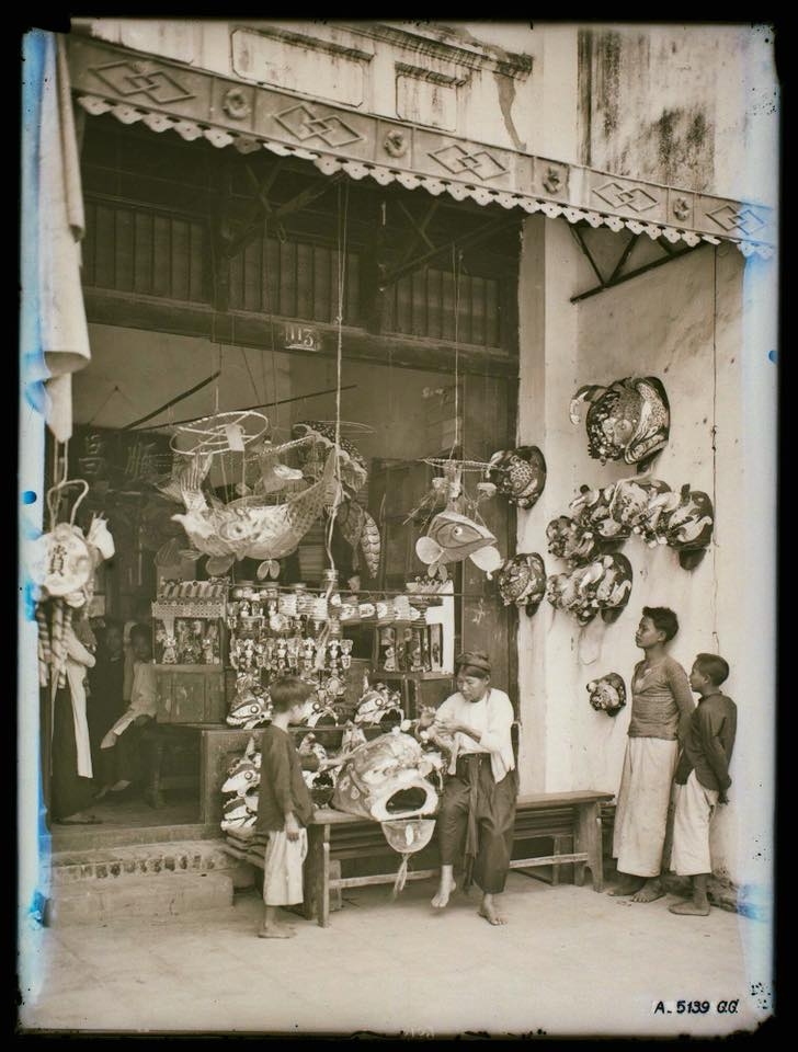 anh quy ve tet trung thu xua o ha noi nhung nam dau the ky 20