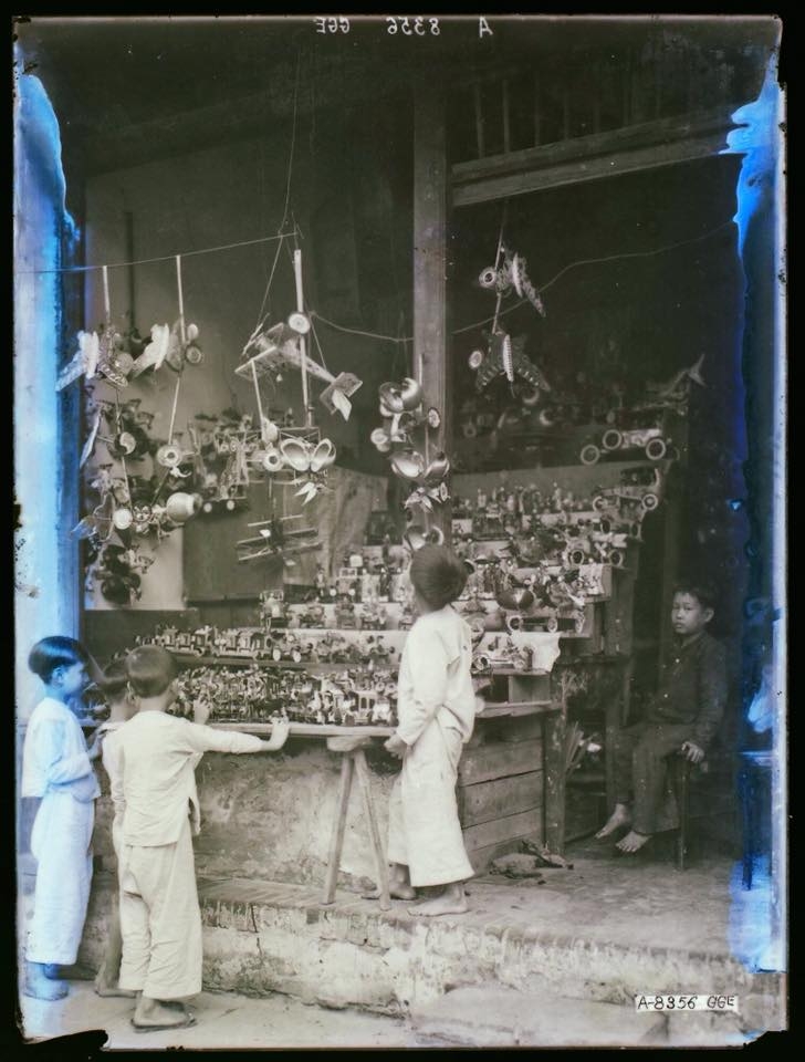 anh quy ve tet trung thu xua o ha noi nhung nam dau the ky 20