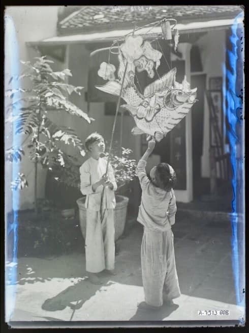 anh quy ve tet trung thu xua o ha noi nhung nam dau the ky 20